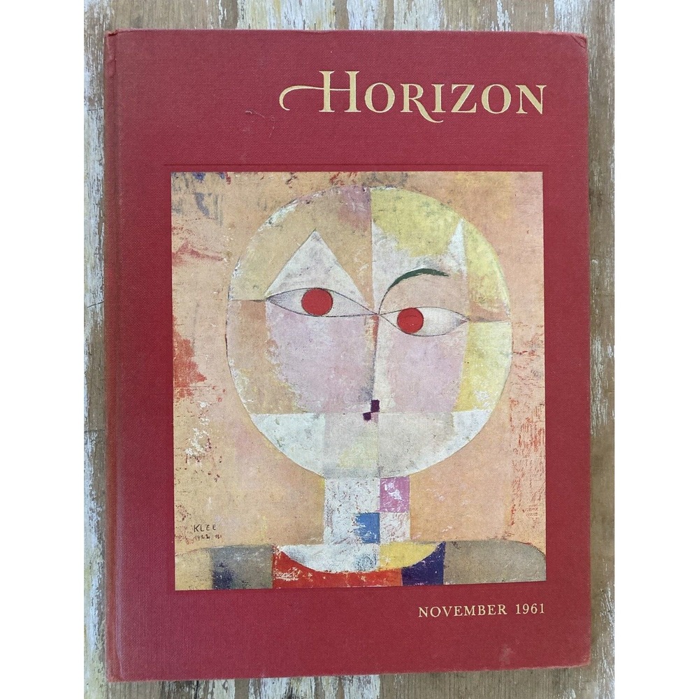 Vintage Horizon hard cover arts magazine Nov 1961 Klee Picasso Bauhaus Feiffer